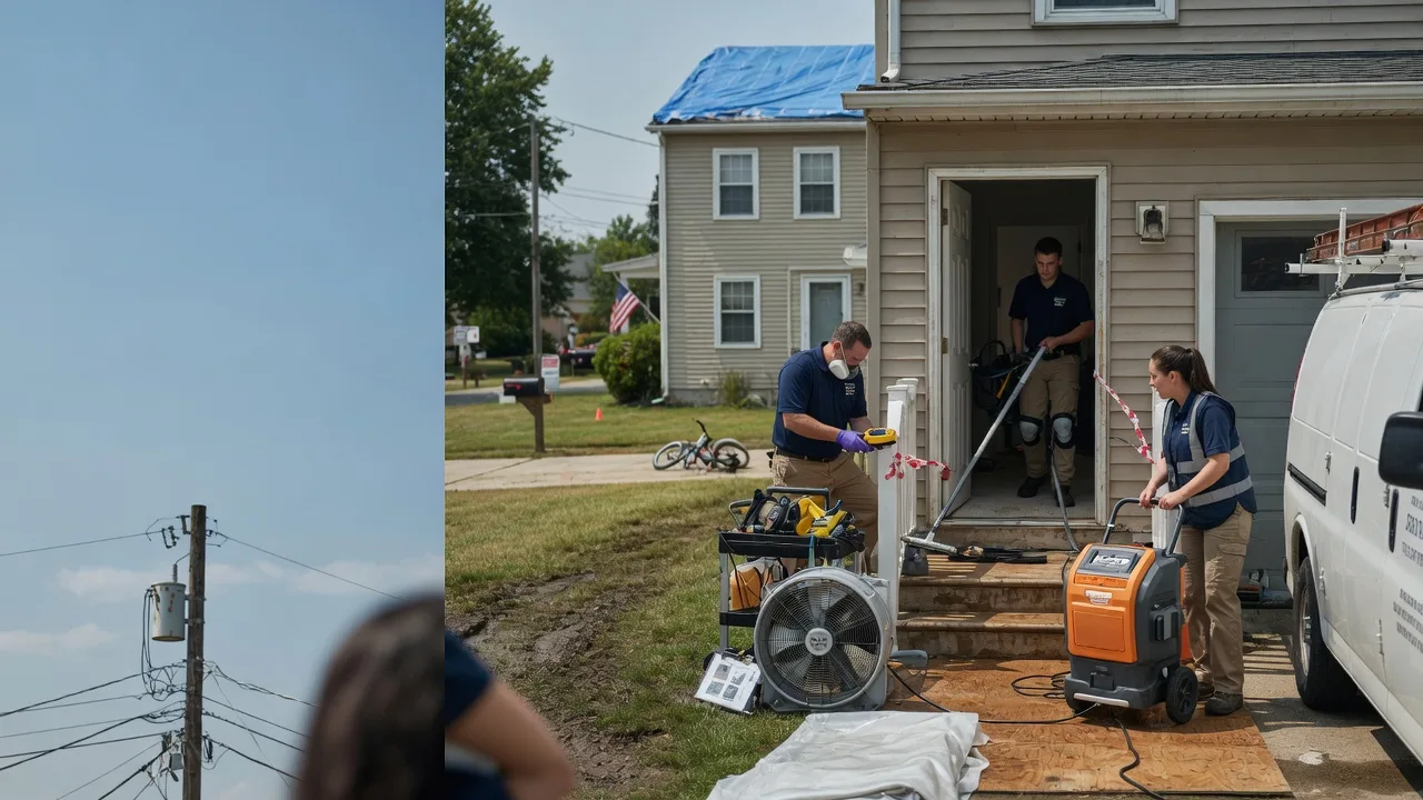 Water Damage Repair in Port Bolivar, TX near me